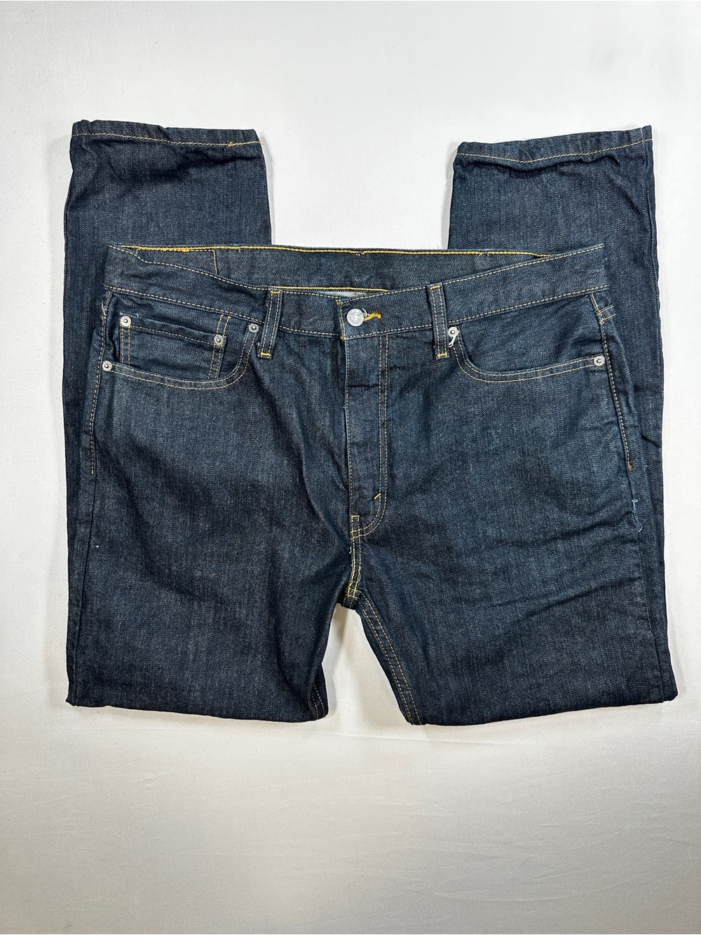 Levi’s 502 Men’s Jeans W38 L32 Dark Wash Straight Tapered Fit